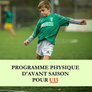 Programme début de saison u13
