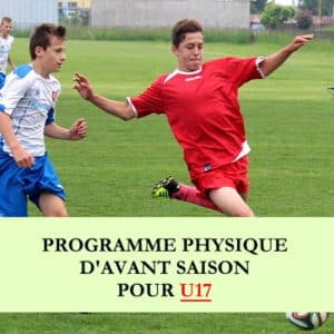 Programme début de saison u17