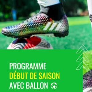 Programme début de saison avec ballon