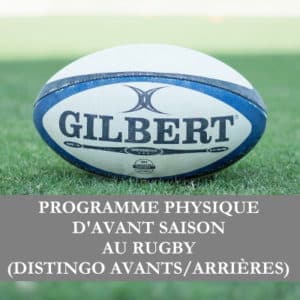 Programme rugby début de saison