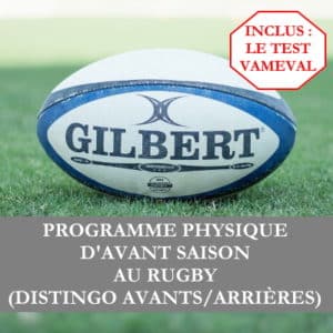 Programme rugby début de saison avec Vameval